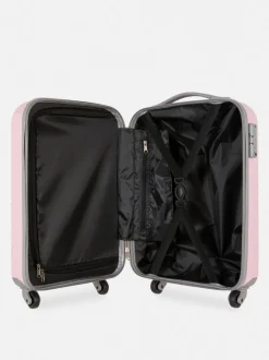 Maleta rígida estriada