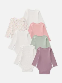 0-36 meses | Pack de 7 bodis de manga larga