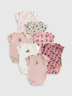 0-36 meses | Pack de 7 bodis de Minnie Mouse, Disney