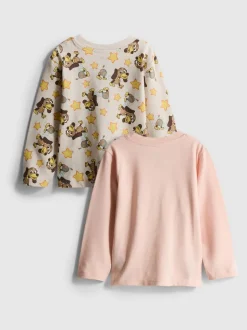 0-18 meses | Pack de 2 camisetas de manga larga bebé