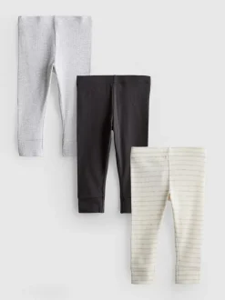 0-18 meses | Pack de 3 leggings para recién nacido