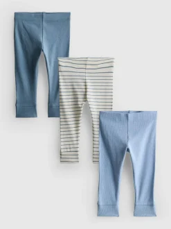 0-18 meses | Pack de 3 leggings para recién nacido