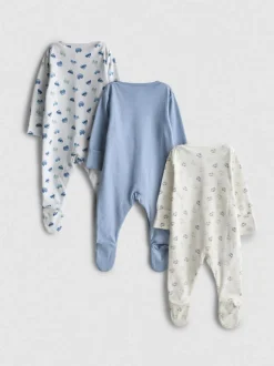 0-24 meses | Pack de 3 peleles estampados