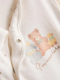 0-24 meses | Pelele cruzado «I'm New Here»