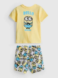 0-36 meses | Pijama corto familiar de los Minions