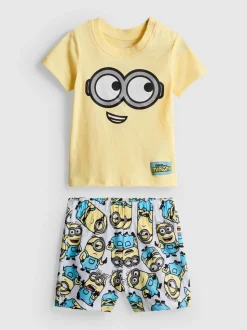 0-36 meses | Pijama corto familiar de los Minions