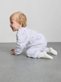 0-18 meses | Sudadera y joggers con bajos ajustados