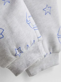 0-18 meses | Sudadera y joggers con bajos ajustados
