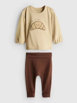 0-18 meses | Sudadera y leggings con mucho algodón
