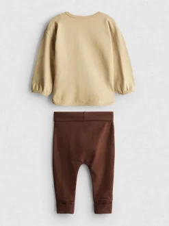 0-18 meses | Sudadera y leggings con mucho algodón