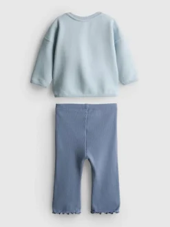 0-18 meses | Sudadera y leggings con mucho algodón