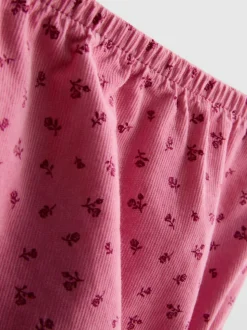 0-18 meses | Vestido de pana con pololos para bebé