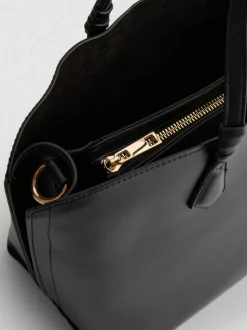 Minibolso tote estructurado