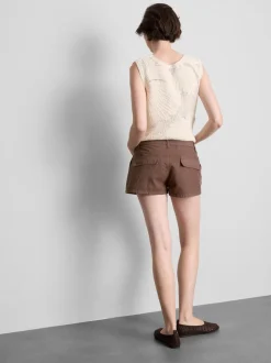 Minipantalones cortos informales de algodón