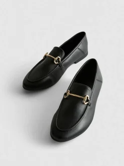 Mocasines con detalle de bocado de caballo