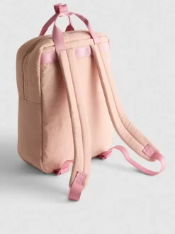 Mochila acolchada bordada