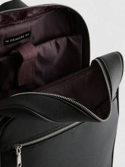 Mochila con cremallera y textura de The Edit