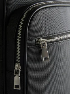 Mochila con cremallera y textura de The Edit