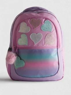 Mochila escolar de efecto degradado