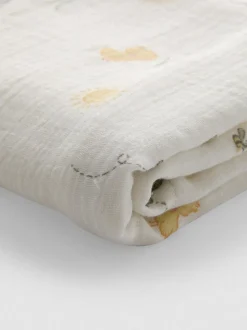 Muselina para bebé con animales estampados