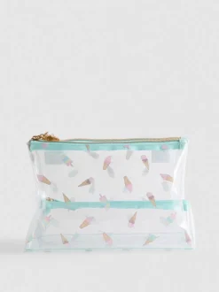 Neceser plegable estampado