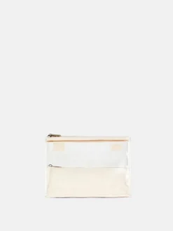 Neceser plegable transparente