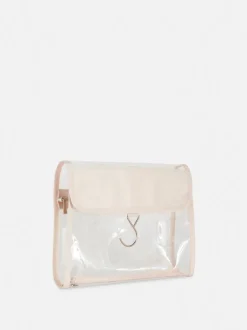 Neceser plegable transparente