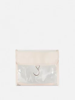 Neceser plegable transparente
