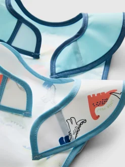 Pack de 2 baberos con dinosaurios