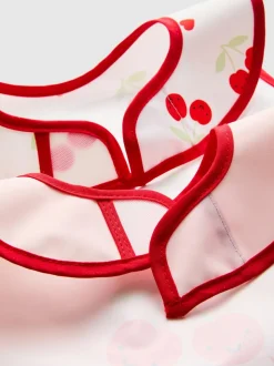 Pack de 2 baberos con estampado gráfico de cerezas