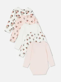 Pack de 5 bodis de Minnie Mouse y Daisy de Disney