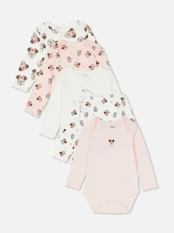 Pack de 5 bodis de Minnie Mouse y Daisy de Disney