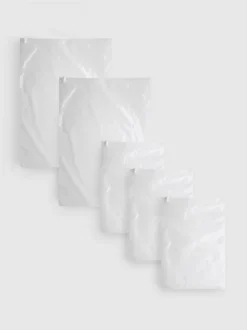 Pack de 5 bolsas de compresión enrollables