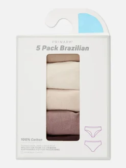 Pack de 5 braguitas brasileñas