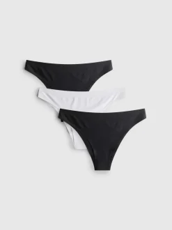 Pack de 3 braguitas brasileñas invisibles