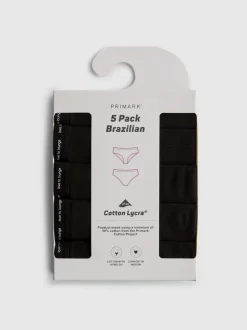 Pack de 5 braguitas brasileñas Love To Lounge