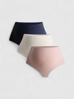 Pack de 3 braguitas premamá de talle alto