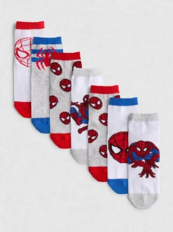 Pack de 7 calcetines con caña de 1/4 de Marvel