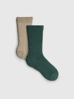 Pack de 2 calcetines en mezcla de seda de The Edit