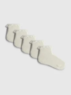 Pack de 5 calcetines tobilleros de algodón