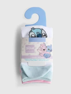 Pack de 7 calcetines tobilleros de Stitch de Disney