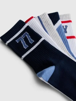 Pack de 5 calcetines tobilleros universitarios