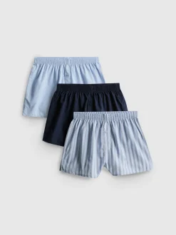 Pack de 3 calzoncillos bóxer a rayas