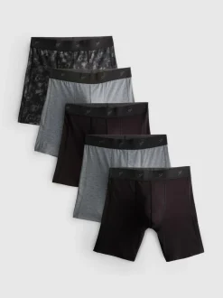 Pack de 5 calzoncillos deportivos elásticos