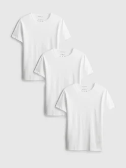 Pack de 3 camisetas básicas de cuello redondo