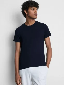Pack de 2 camisetas de canalé de manga corta