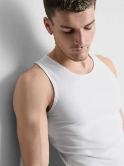 Pack de 2 camisetas sin mangas básicas
