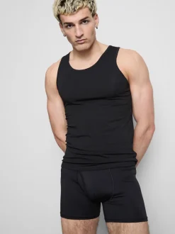 Pack de 2 camisetas sin mangas básicas
