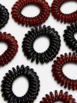Pack de 10 cintas de pelo en espiral