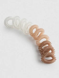 Pack de 10 cintas de pelo en espiral